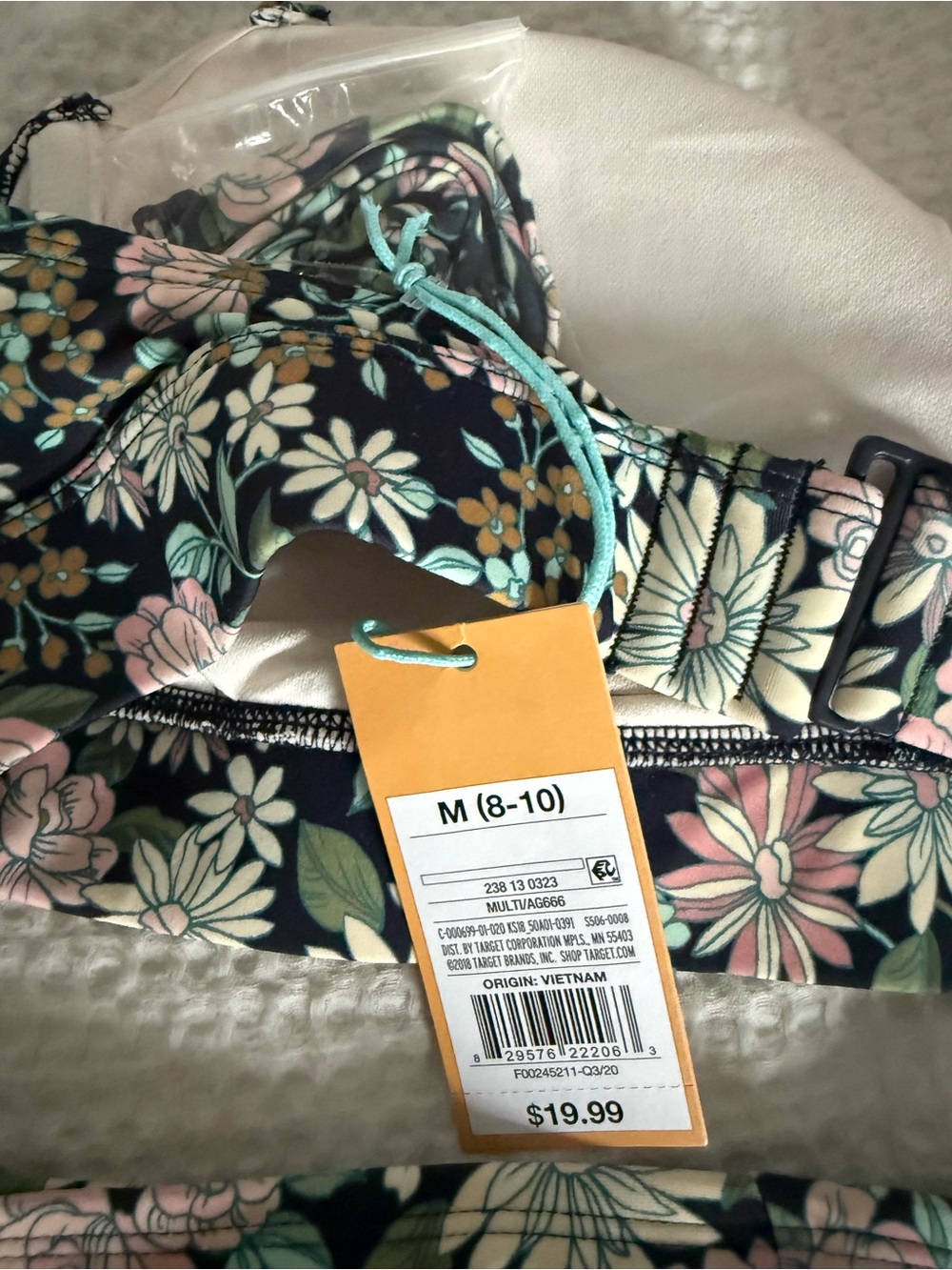 Kona Sol Floral Print Bikini Set - Picture 4 of 9
